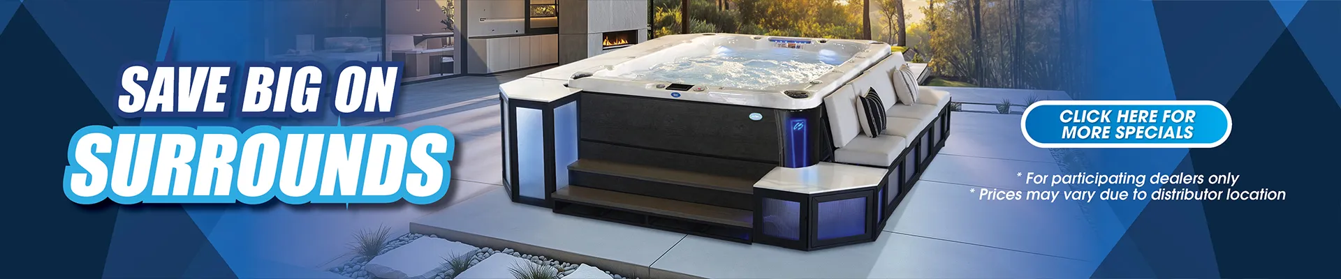 Calspas hot tub being used in a family setting - Alpharetta