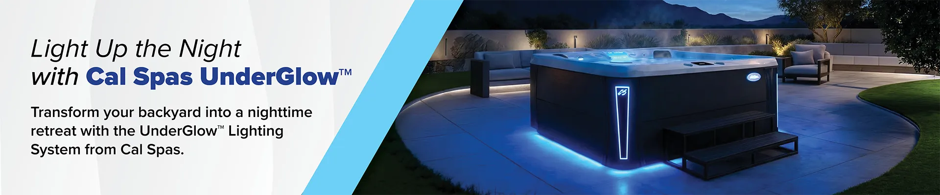 Calspas hot tub being used in a family setting - Alpharetta